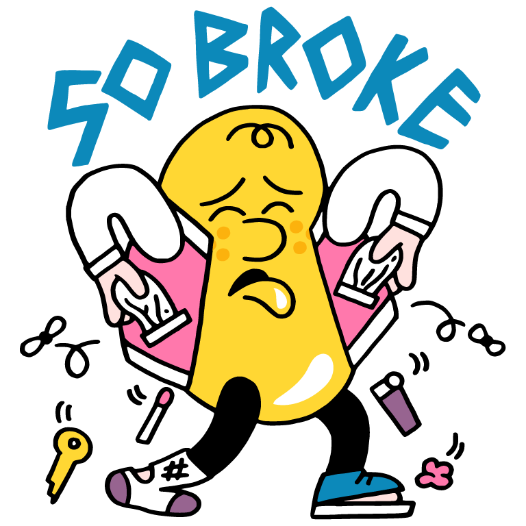 stickers google Emoji cool beans Kate Prior (12).png