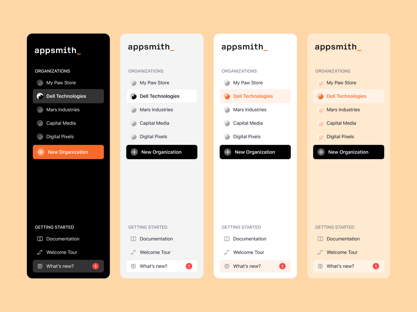 社区人工归类网页 Appsmith SaaS Menu Navigation development navigation.png