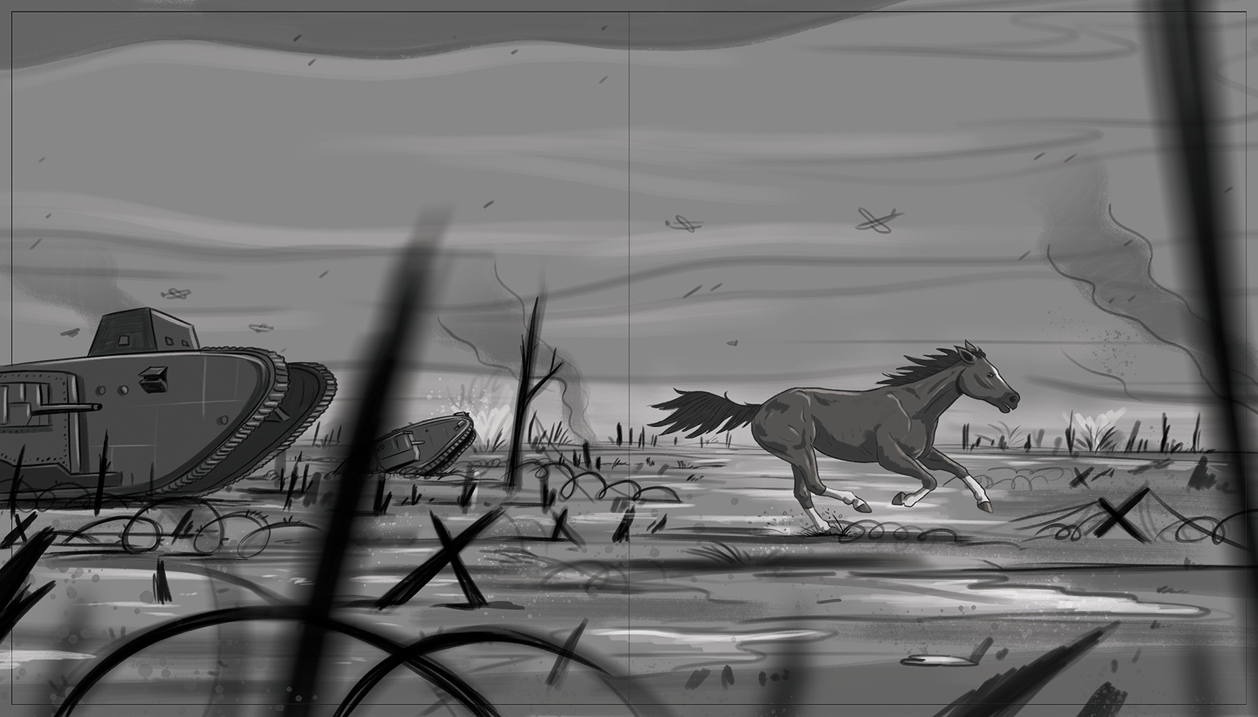 War Horse - Michael Morpurgo on Behance (8).jpg