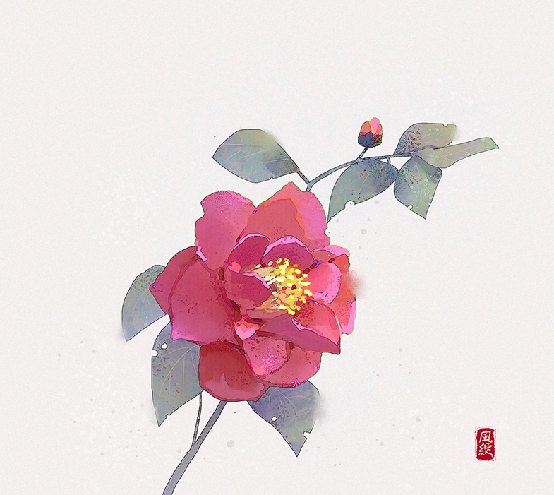 速涂小总结插画创作习作风绽 - 原创作品 - 站酷 ZCOOL (4).jpg