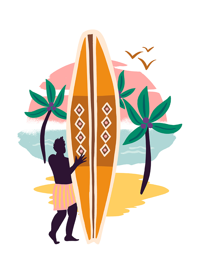 Surf surfing good vibes Tropical tropics Palm Trees paradise relax Hol.jpg