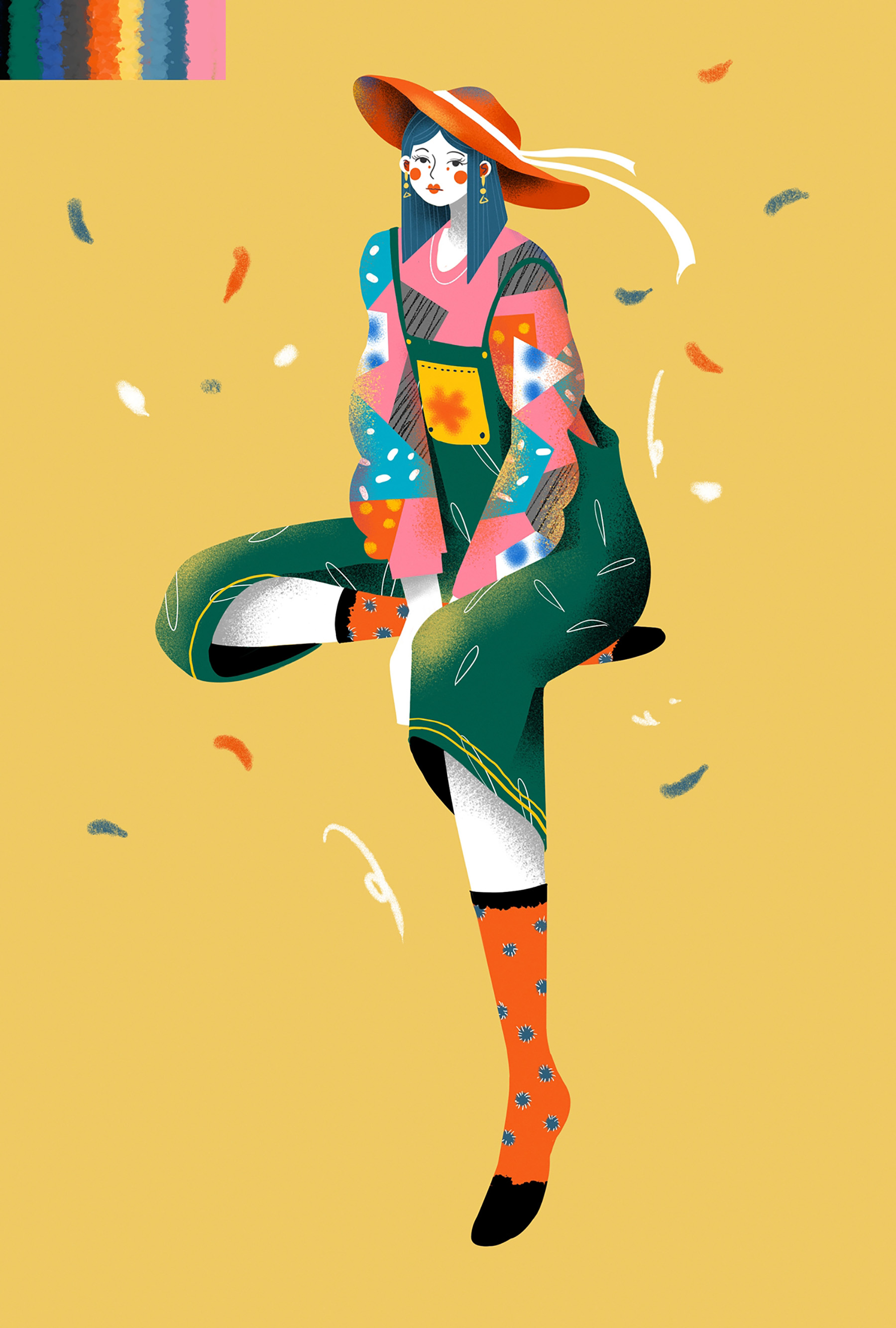 每日一涂（1-9）插画新锐潮流插画venmen - 原创作品 - 站酷 ZCOOL (2).jpg