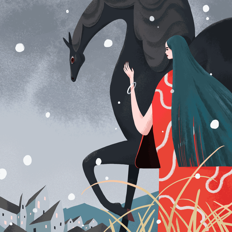Animate Gif winter blues snow Lethe Steam (2).gif