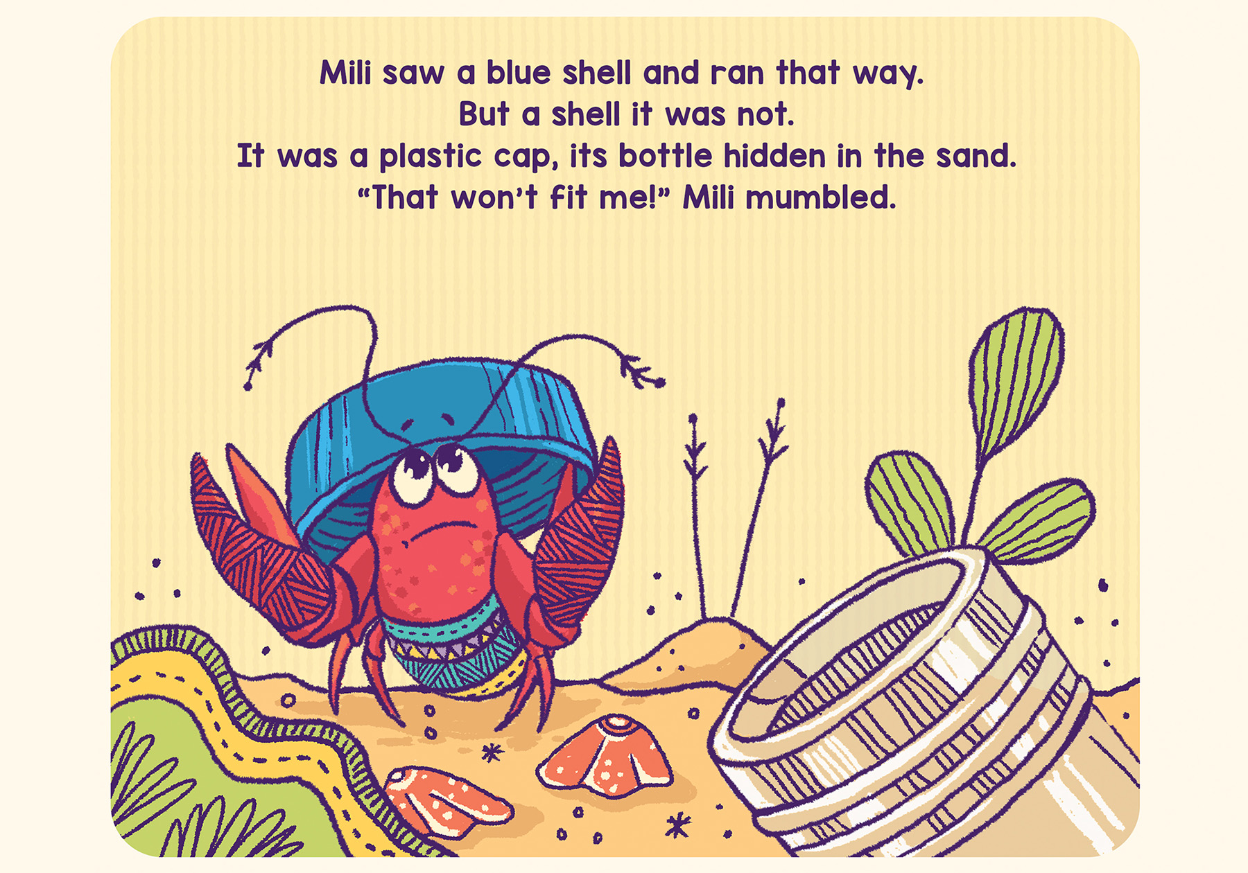storybook crab cartoon children storybook Storybook art cartoon hermit (9).jpg