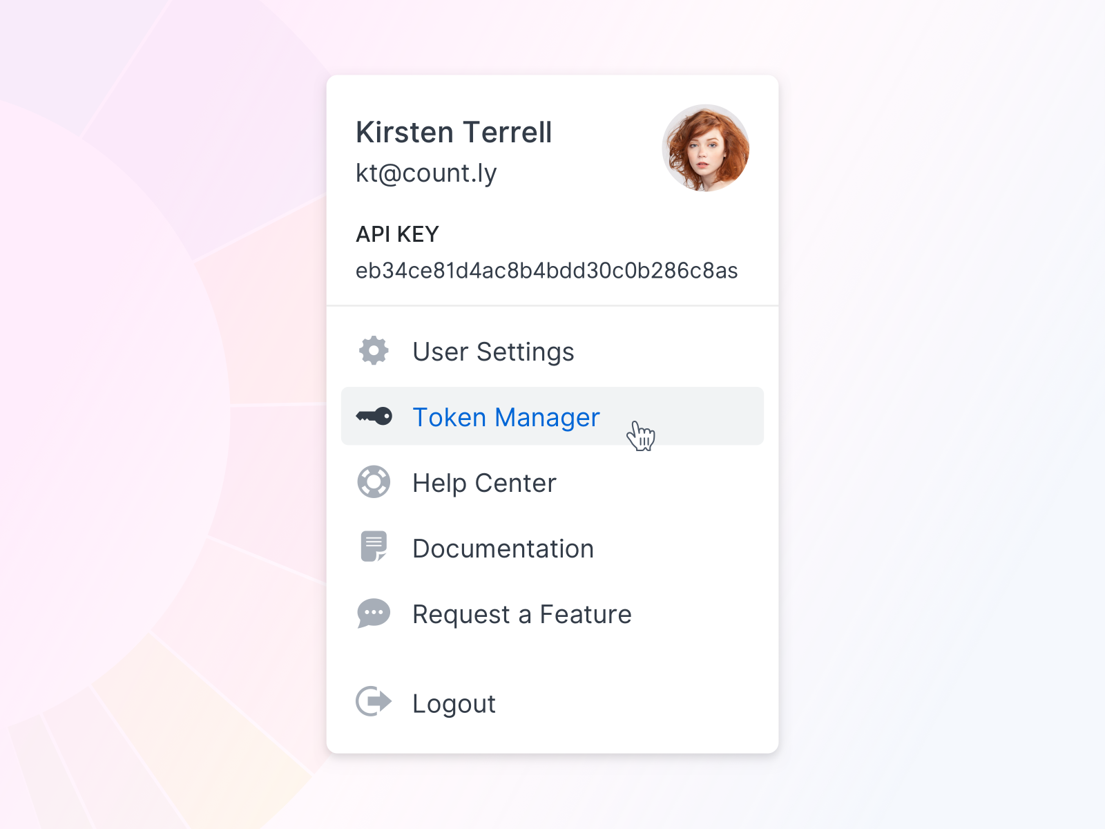 社区人工归类网页 User Menu Detail - New Countly UI table tile card menu card panel a.png