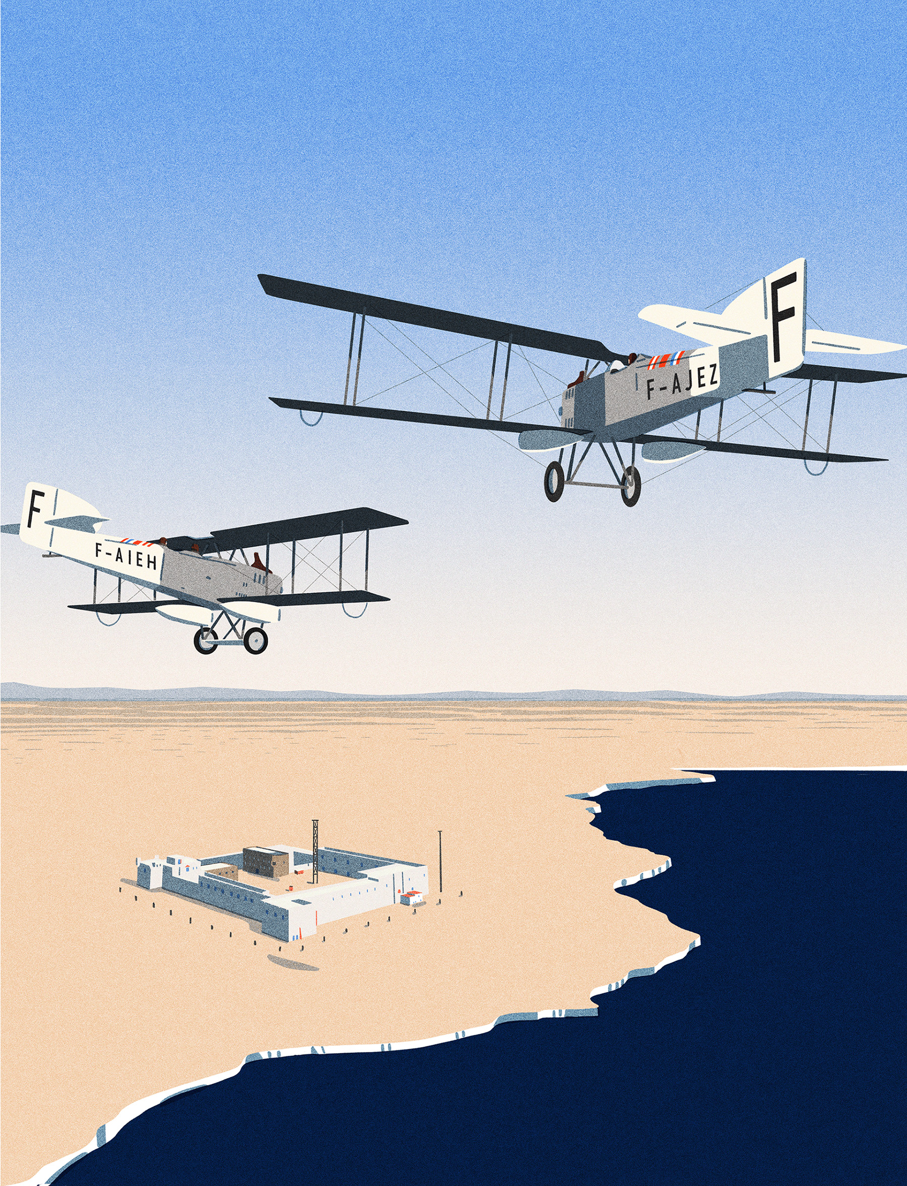 Aeropostale avion childrenbook ILLUSTRATION  livrejeunesse Mermoz plan (4).jpg