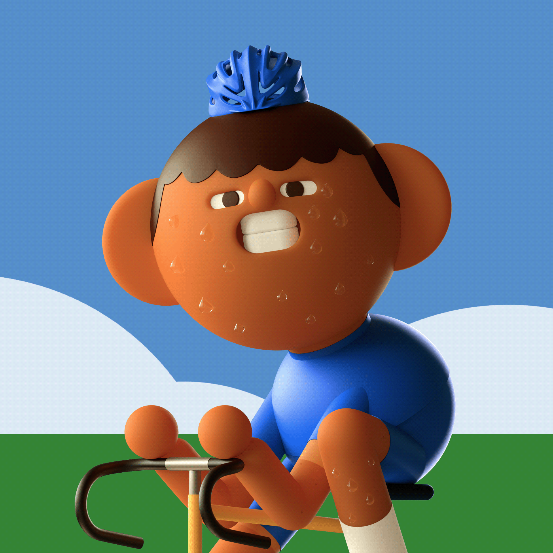 3d design Character design  ILLUSTRATION  Tour de France.png