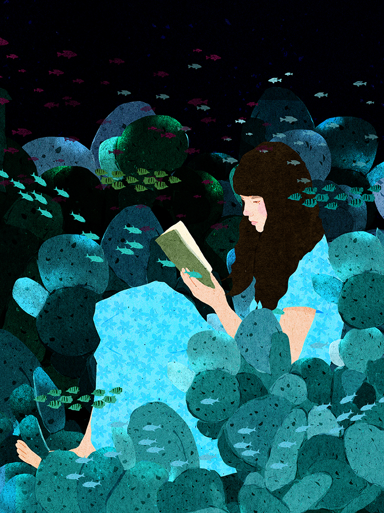 art blue digitalpainting ILLUSTRATION  night xuanlocxuan.jpg