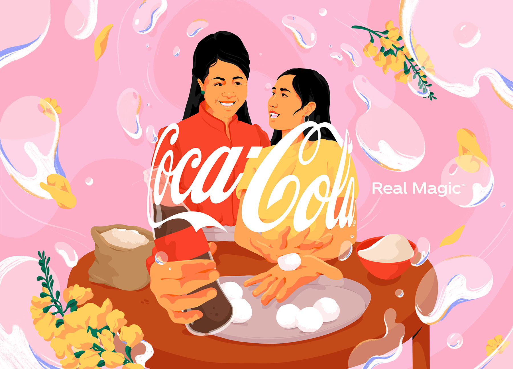 bold colors character illustration Coca-Cola commercial illustration D (4).jpg