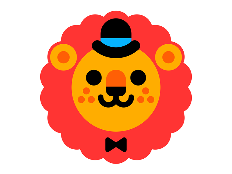 2.0 animal cute illustration illustrator kawaii lion logo rebranding v.png