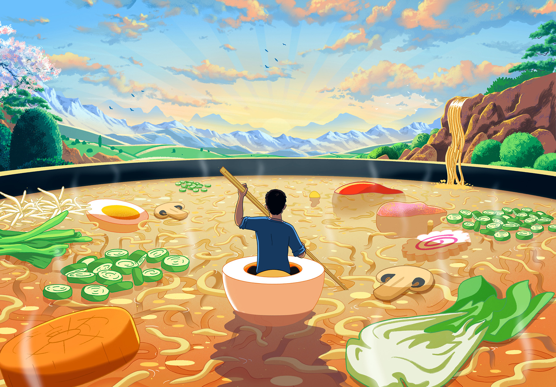 animation  Wagamamas Cinema advert noodles ramen direction Character d (5).jpg