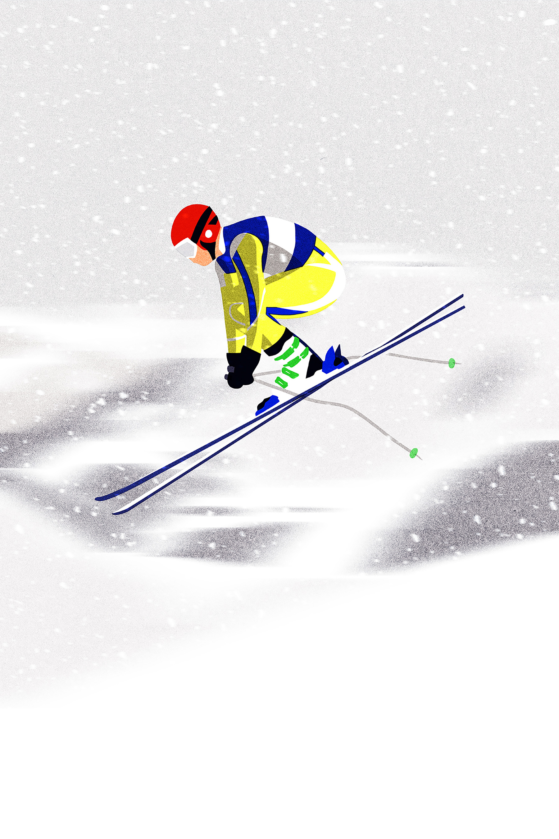 Olympics ILLUSTRATION  winterolympics Drawing  Ski SKirace skijump mou (2).jpg