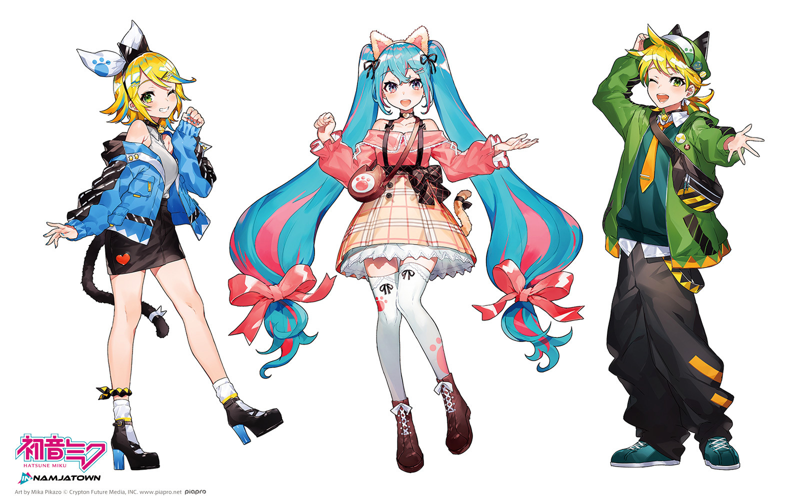 初音ミク 初音ミク in ナンジャタウン 2020 - Mika Pikazo的插画-1.png