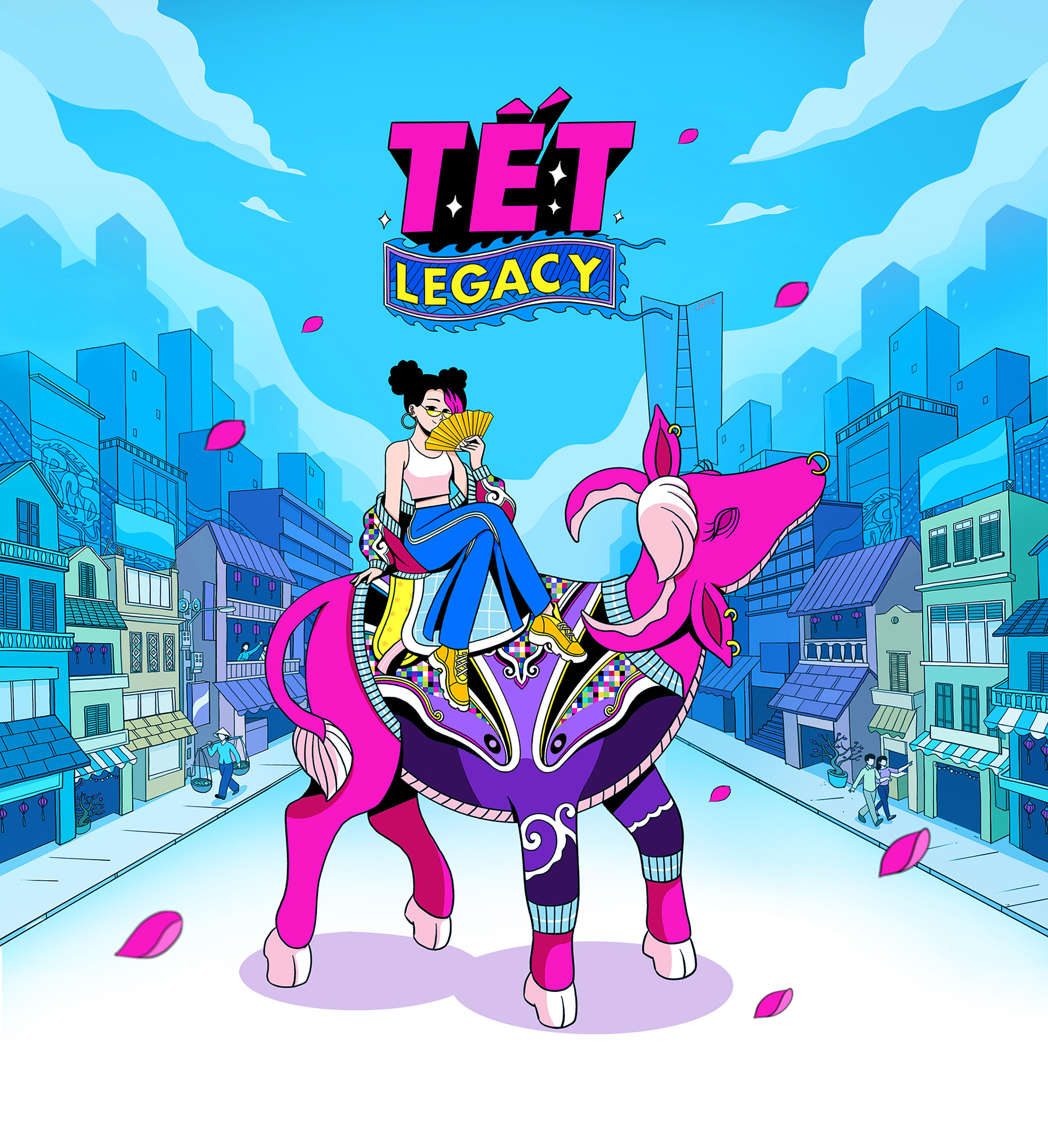 artist Digital Art  ILLUSTRATION  Illustrator Lunar New Year tet vietn.jpg
