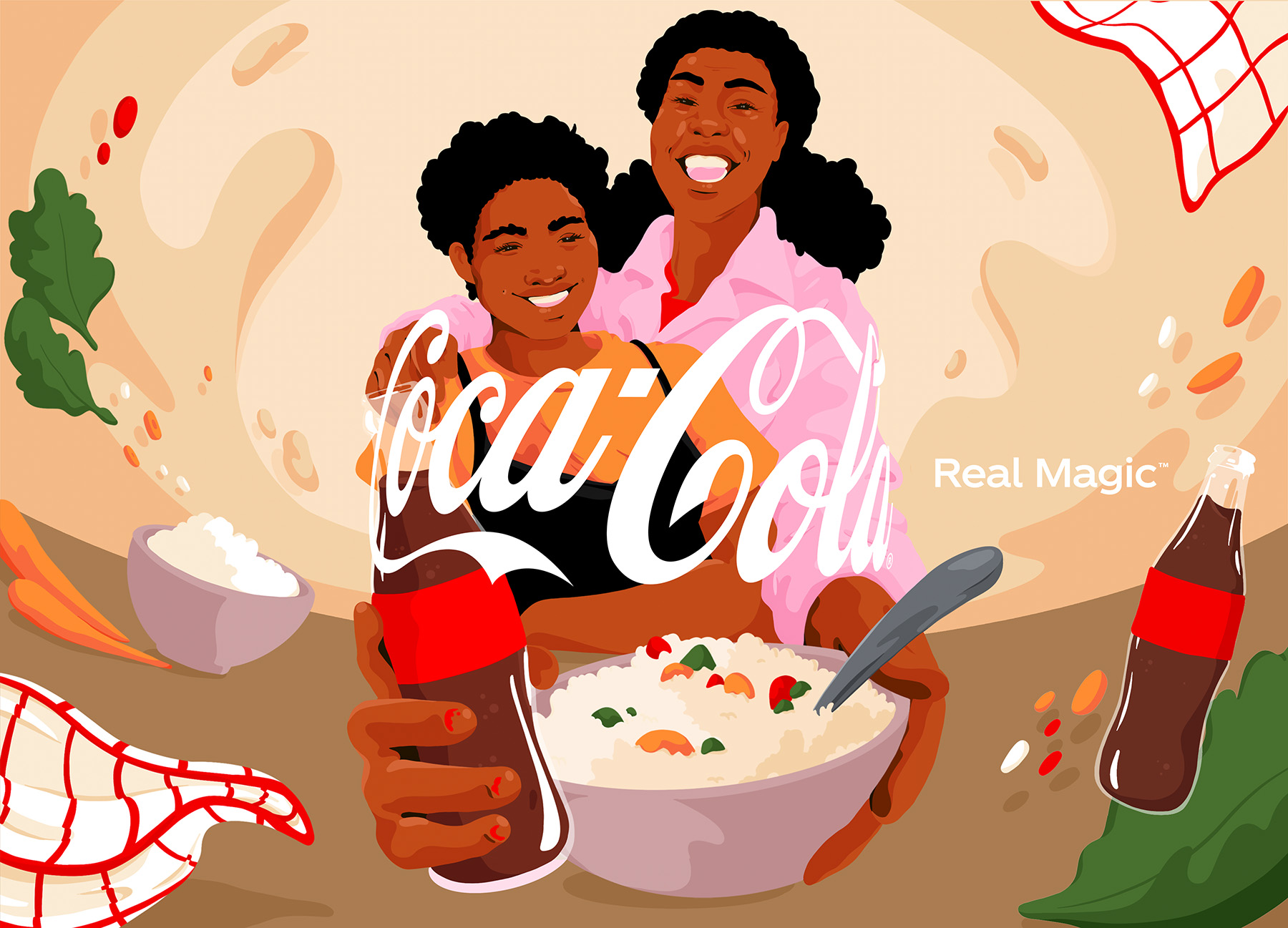 bold colors character illustration Coca-Cola commercial illustration D (3).jpg