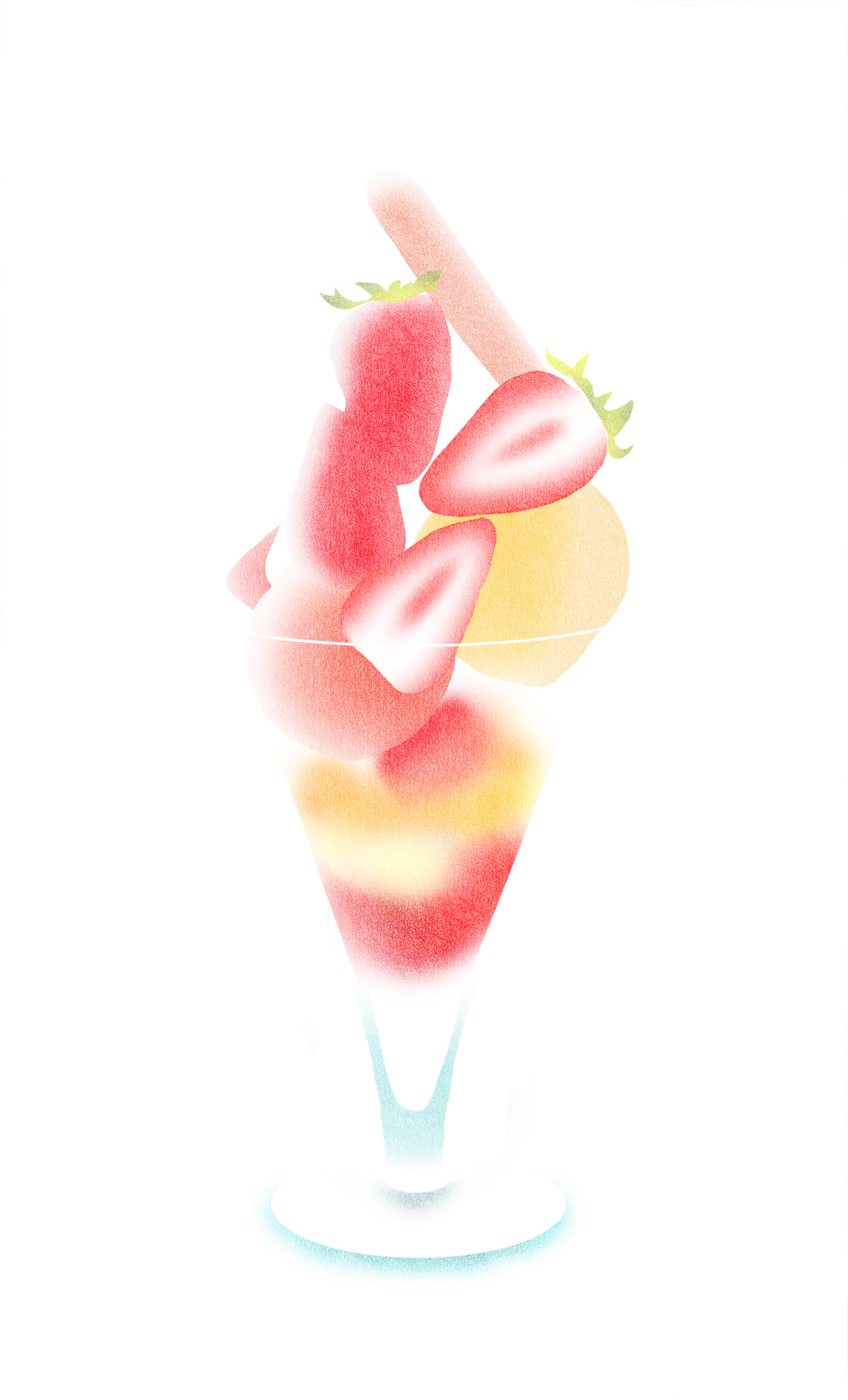 Food  parfait bread design graphic Sweets japanese dessert strawberry.jpg