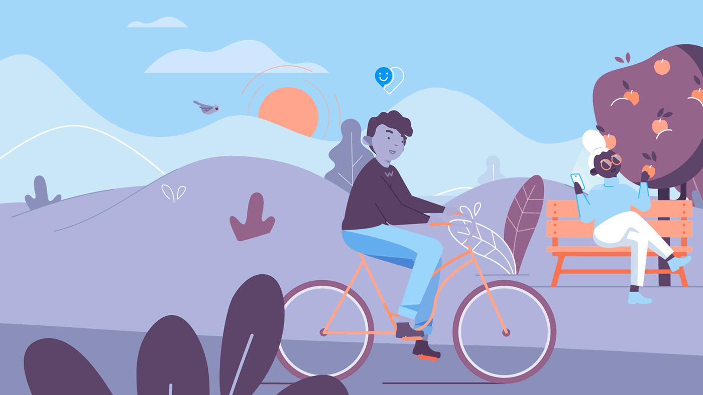 ILLUSTRATION  animation  Character design  explainer video Health doct (6).gif