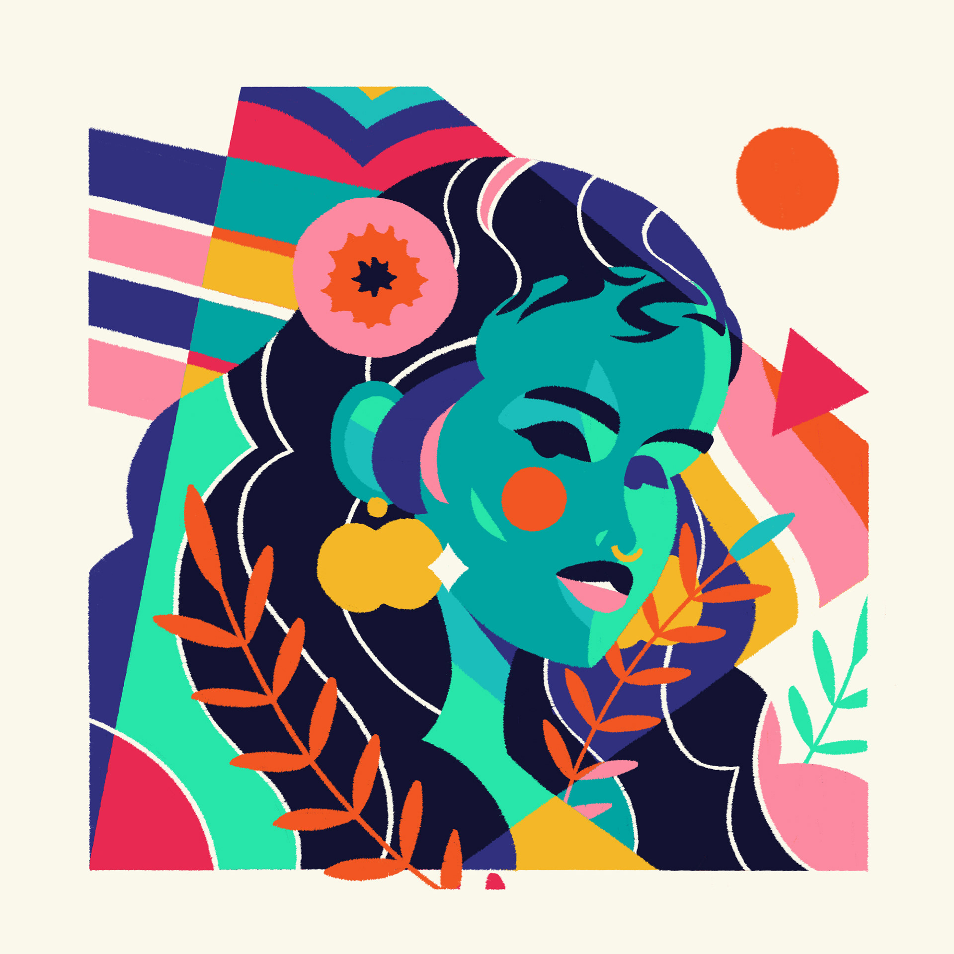 Cintiq color flatcolor geometry totoi Tropical.jpg