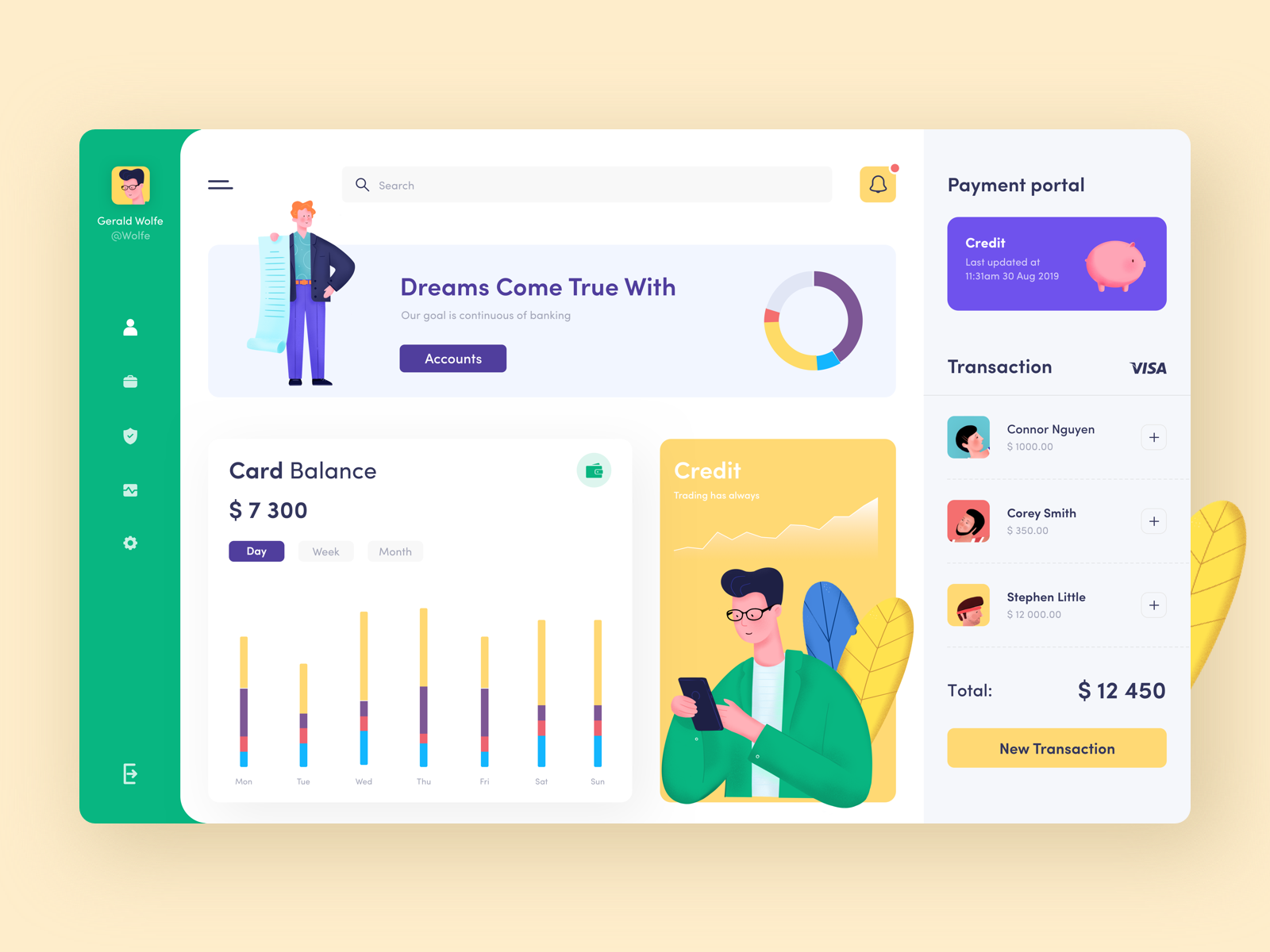 社区人工归类网页 Payment Dashboard bank card credit c.png