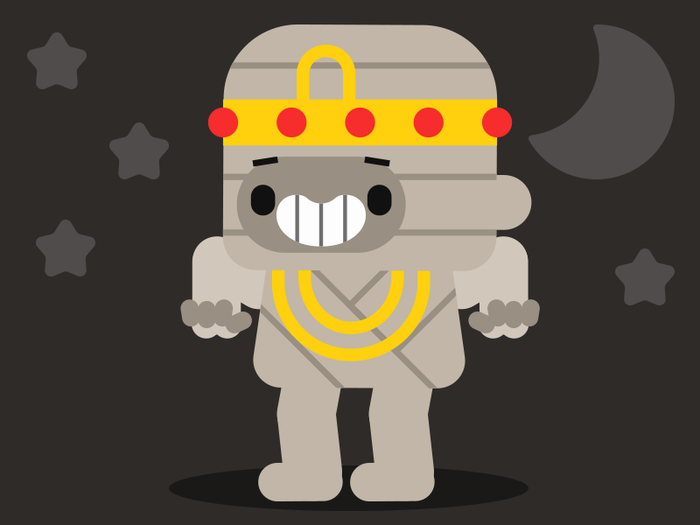 Happy Halloween animation characters classic monsters cute dracula env.png