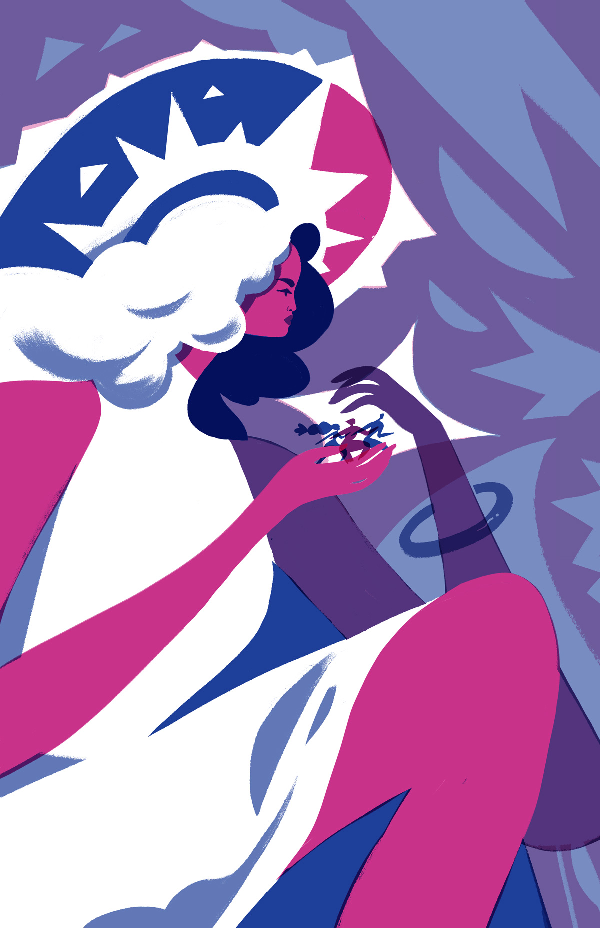 risograph poster black history month final boss Insomnia womens march (3).jpg