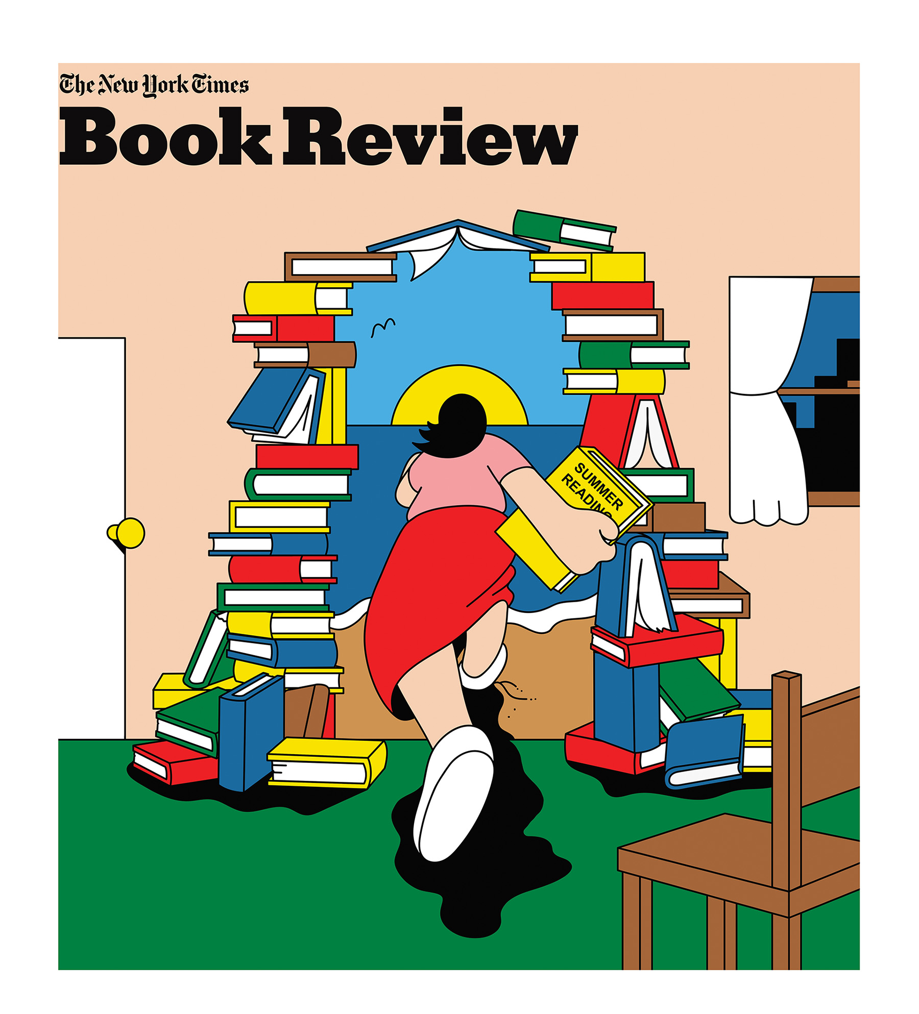 animation  book review Editorial Illustration ILLUSTRATION  Summer Rea.jpg