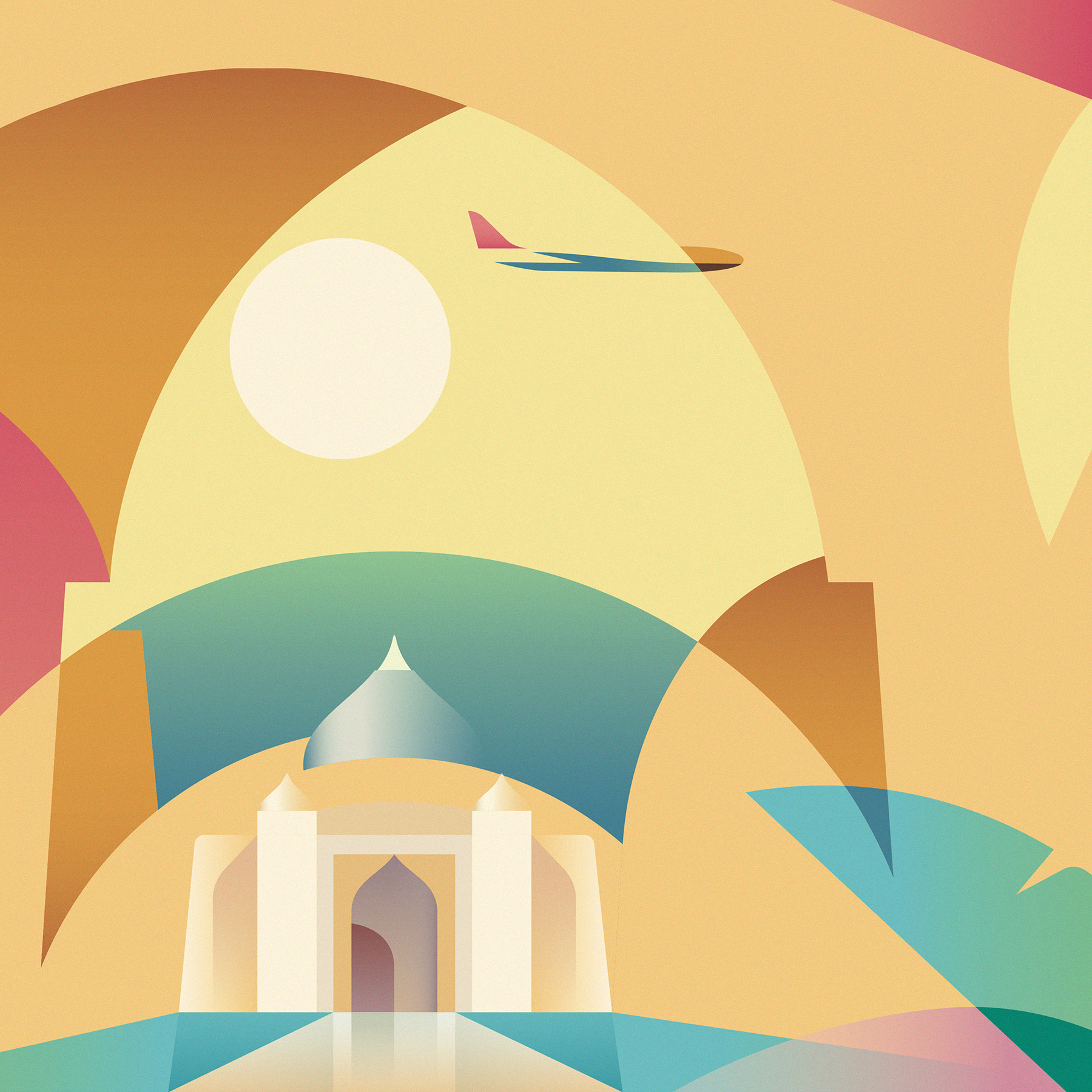 abstract Advertising  color ILLUSTRATION  magazine rayoranges shapes (4).jpg