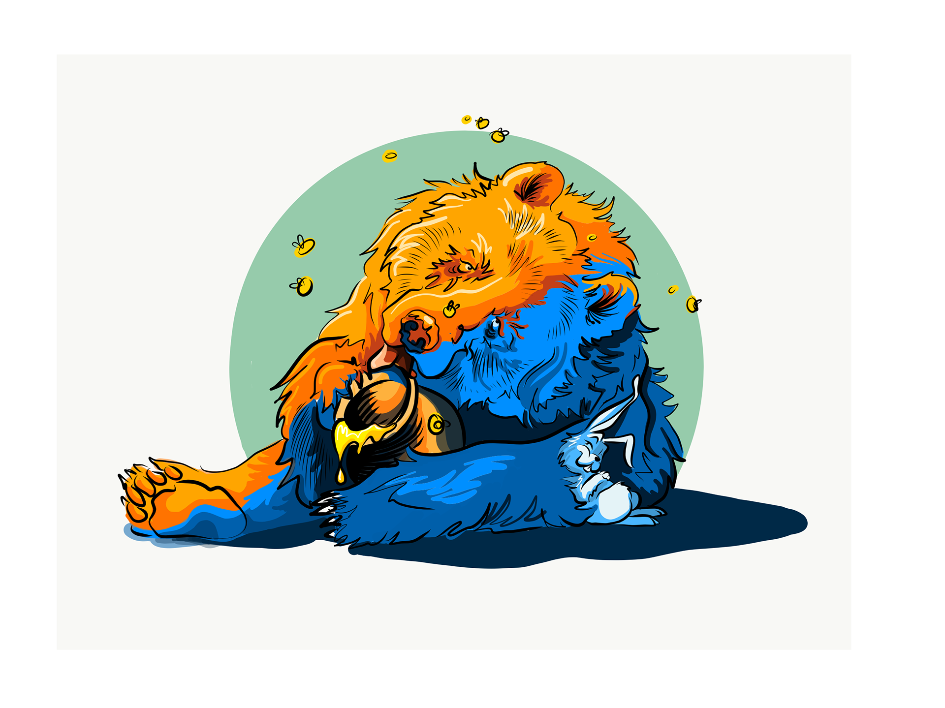 bear art graphic ILLUSTRATION  Character Bears around us (6).png
