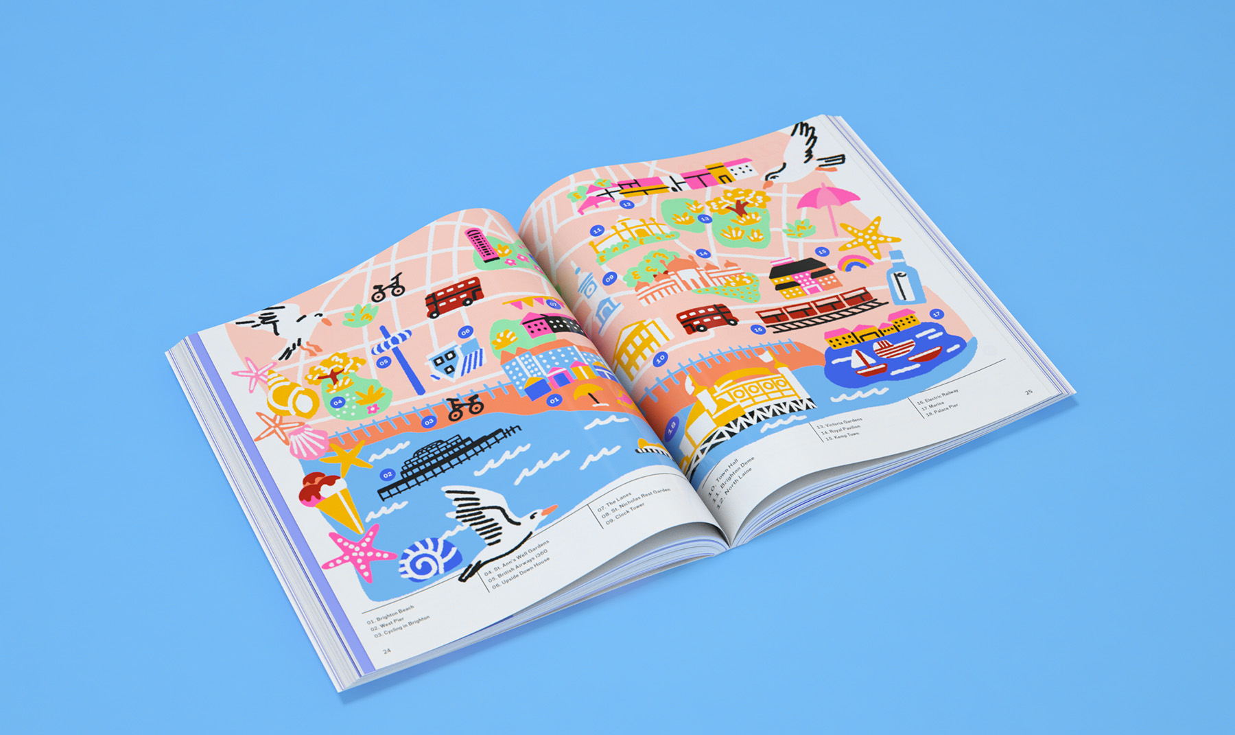 Brighton in a glimpse – An illustrated book project on Behance (10).jpg
