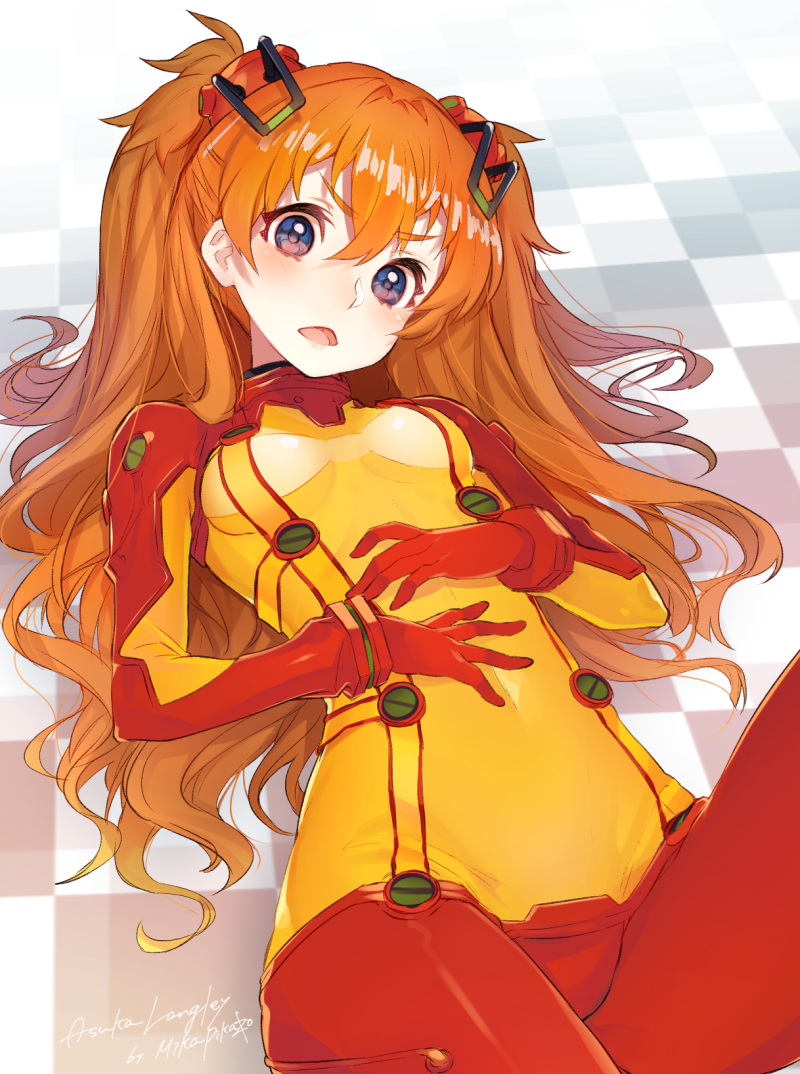 エヴァ 式波　アスカ - Mika Pikazo的插画.png