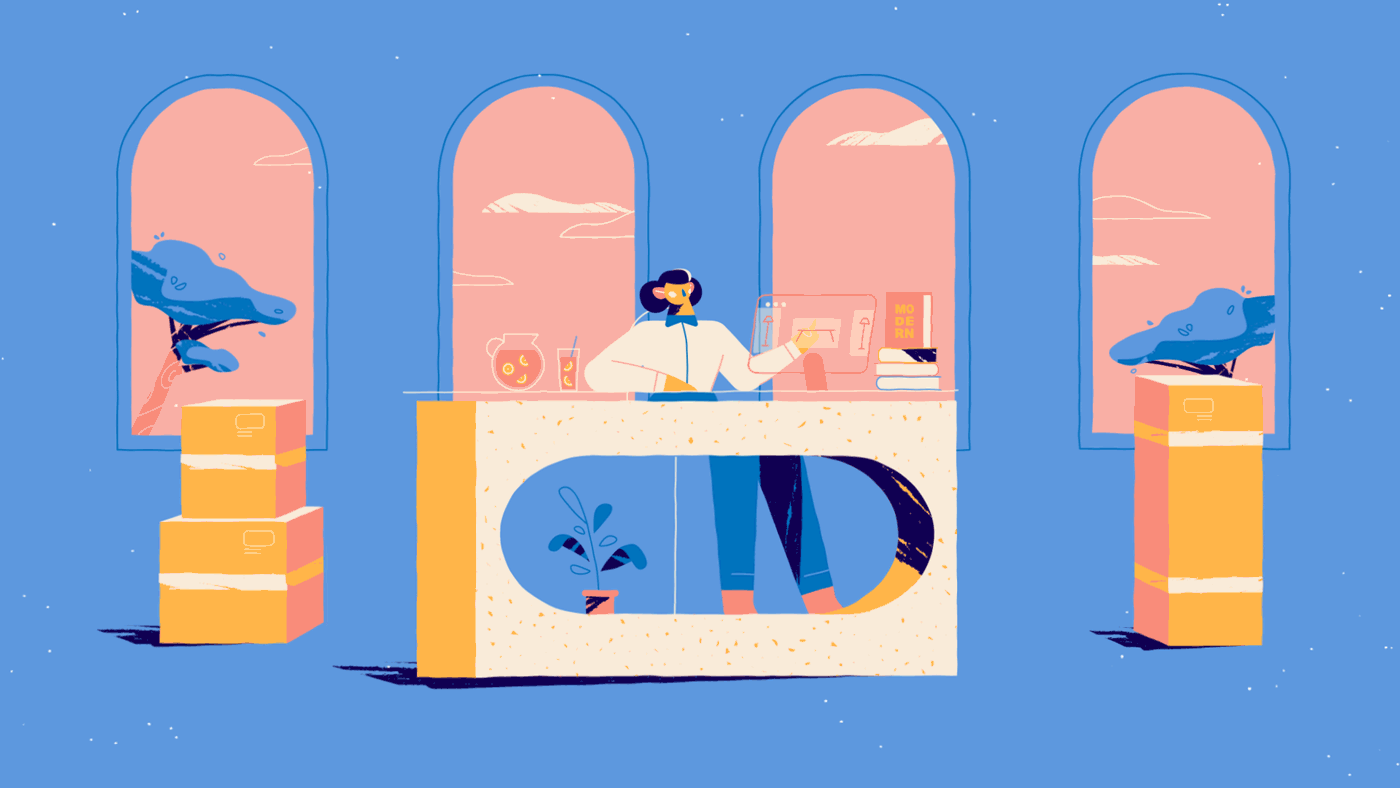 ILLUSTRATION  animation  explainer video 2D Character design  characte (3).gif