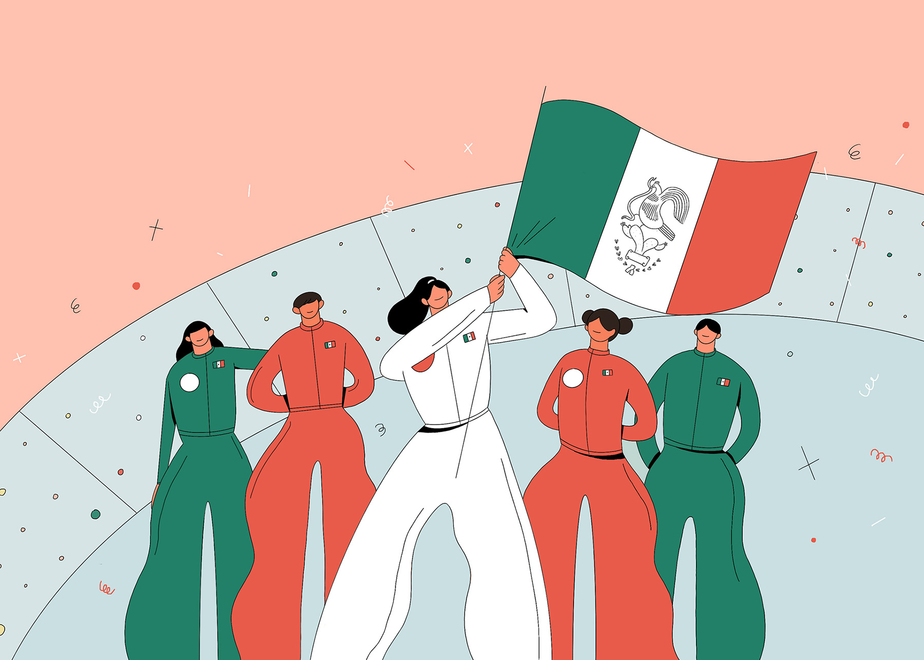 mexico ilustracionmexico Panamericanos deporte sports Sportsillustrati.jpg
