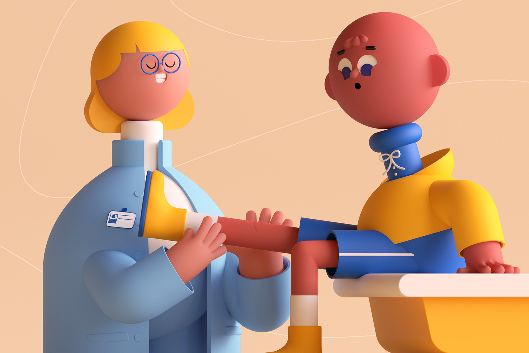 ILLUSTRATION  gif loop Character design  cesar pelizer cinema 4d 3D Ch (7).jpg