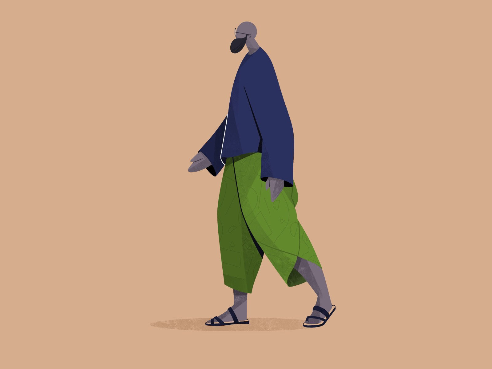 Character design  Computer designer ILLUSTRATION  Love moon night tent (6).jpg