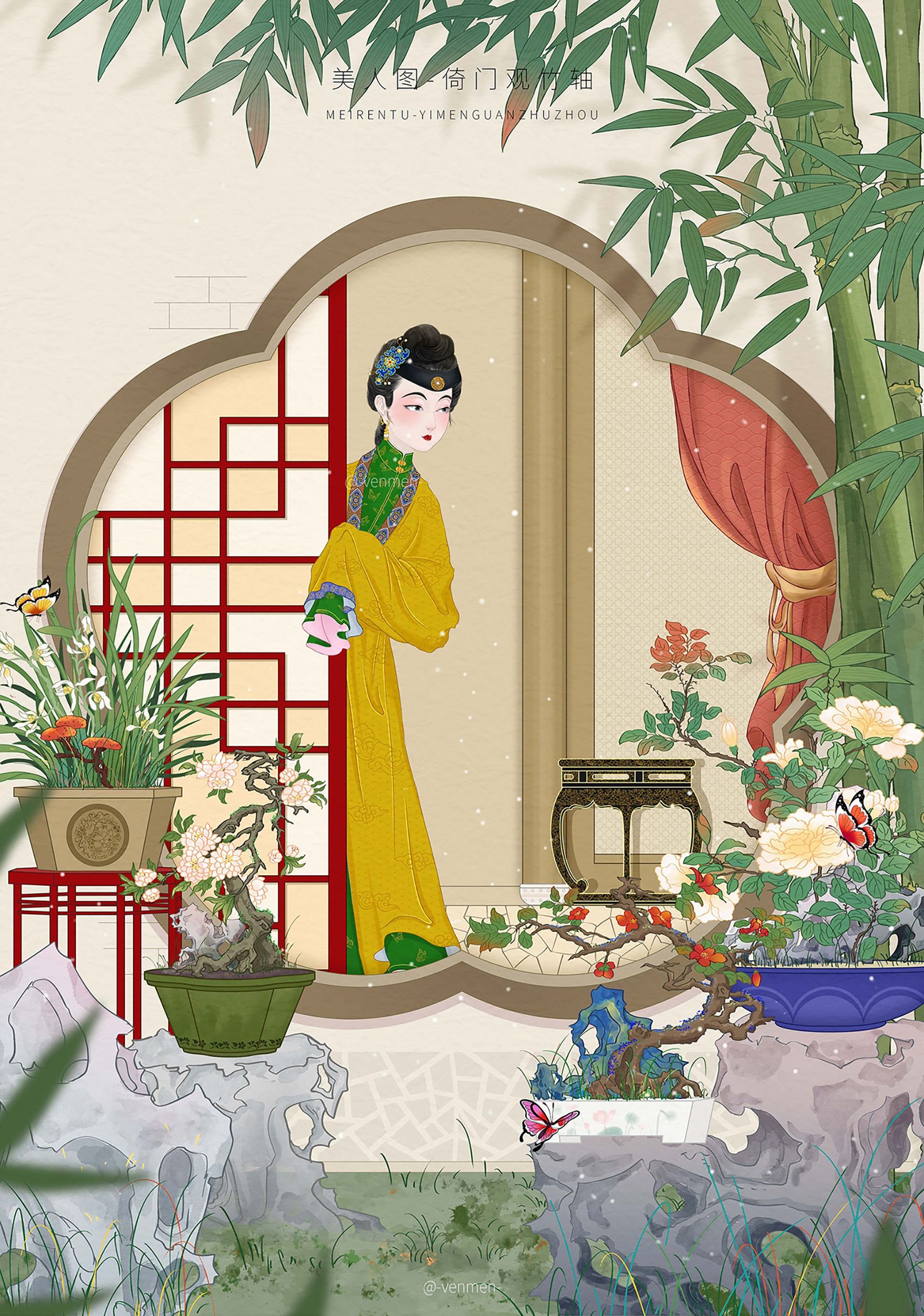 美人图插画艺术插画venmen - 原创作品 - 站酷 ZCOOL (3).jpg