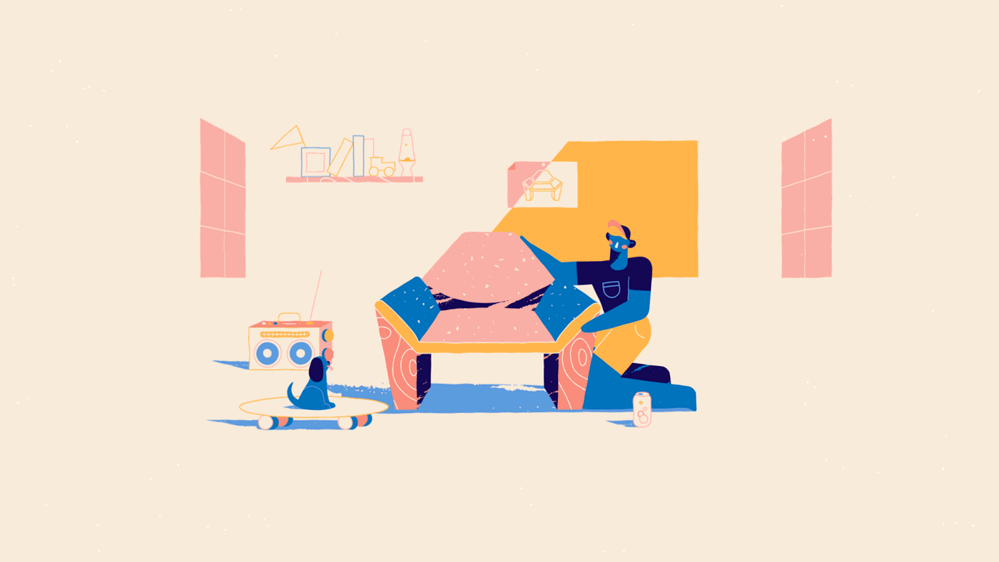 ILLUSTRATION  animation  explainer video 2D Character design  characte (2).gif