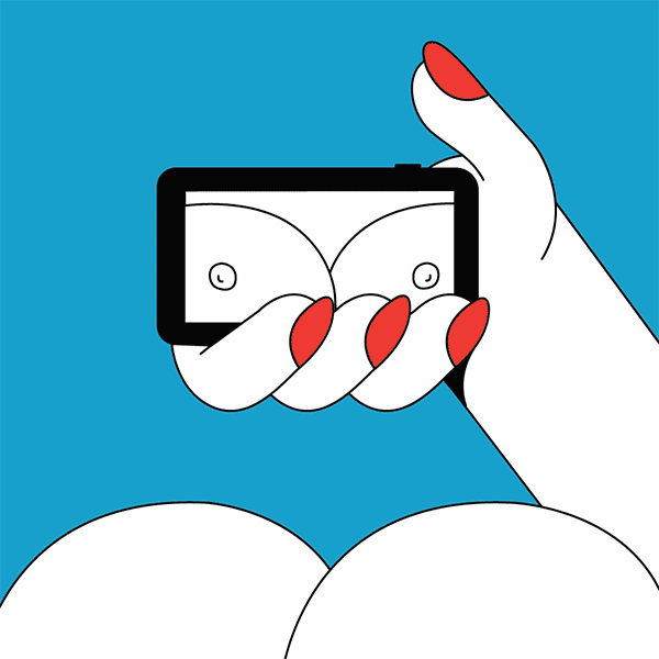 Childline - GIFs  Illustrations on Behance.gif