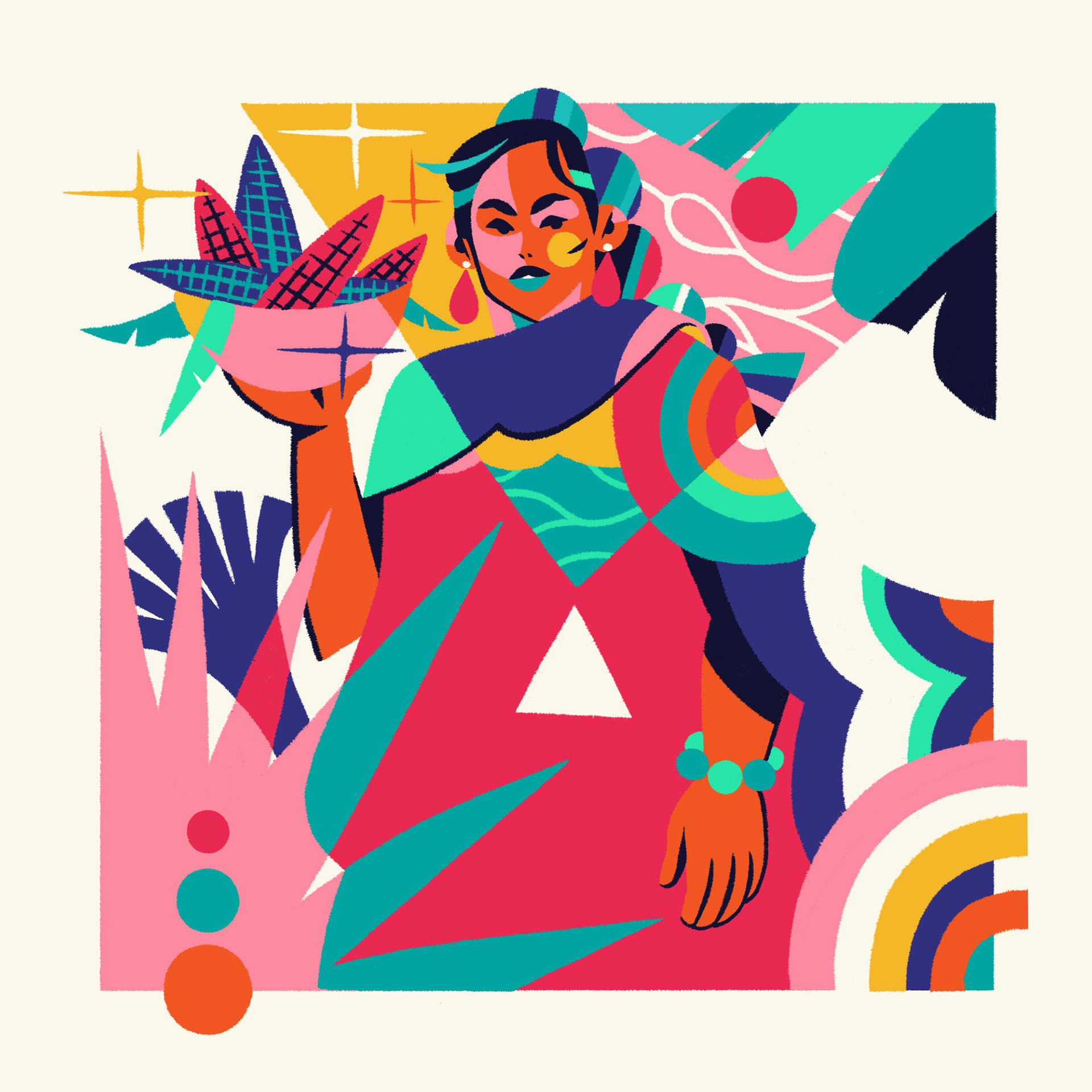 Cintiq color flatcolor geometry totoi Tropical (3).jpg