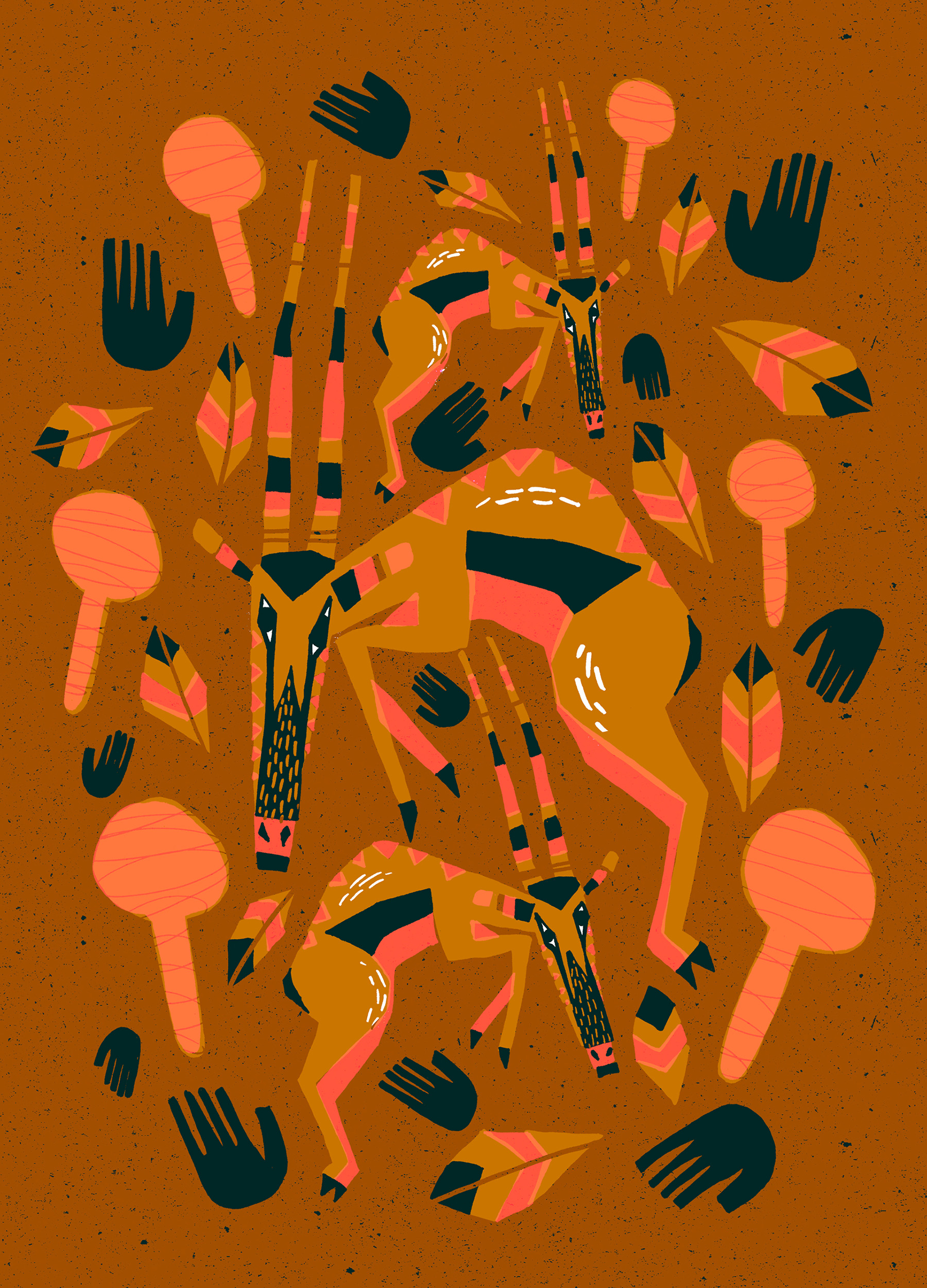 antelope africa african animal pattern print earth Patterns Nature ani.jpg