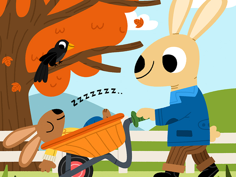 Little bunny animals cute drawing fun illustration illustrator kids ki.jpg