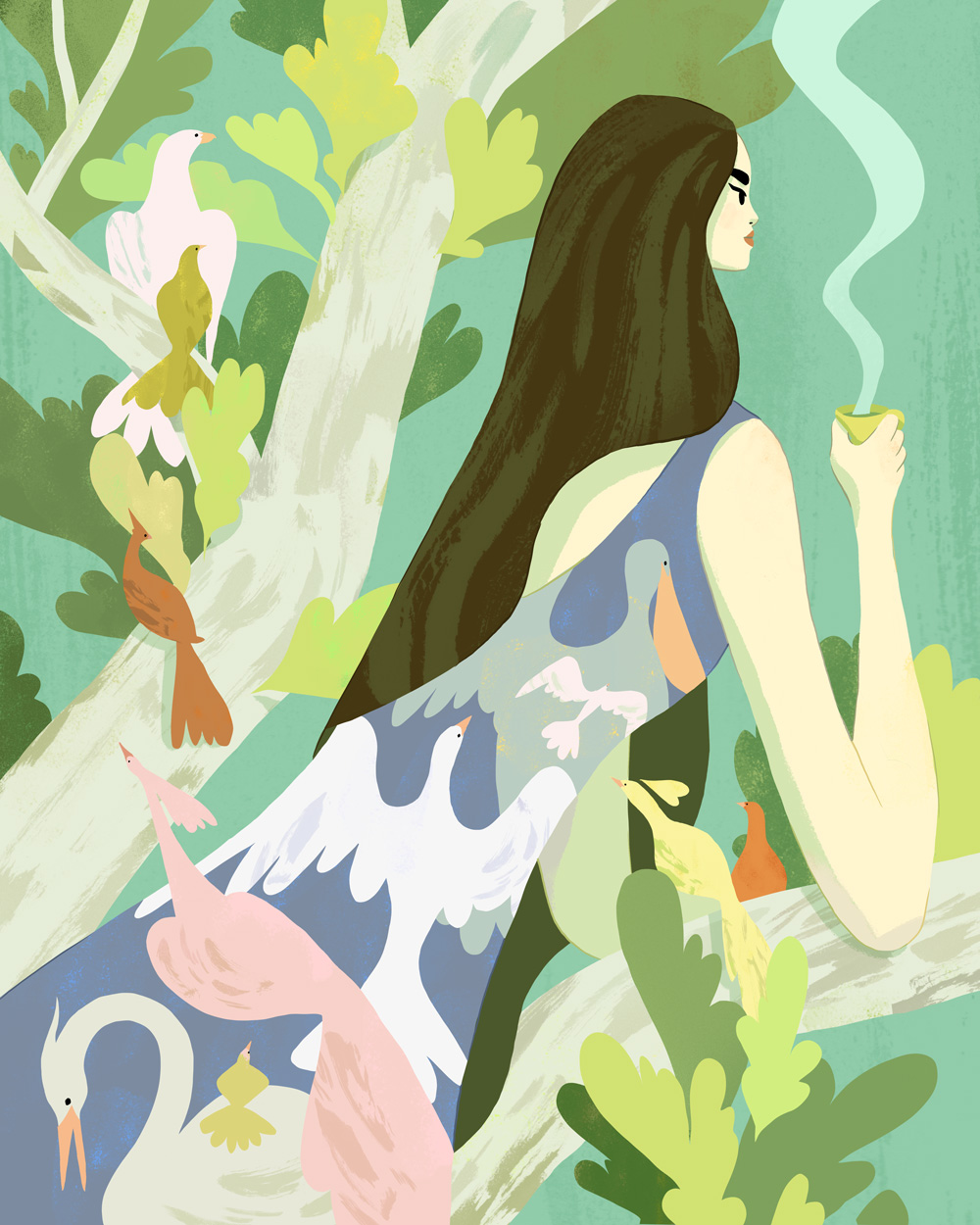 birds koi swan environment mythological women (5).jpg
