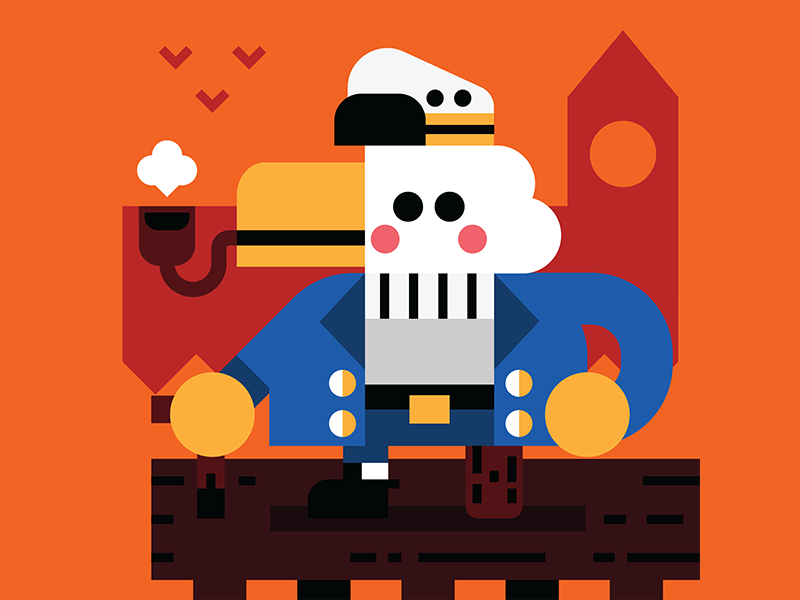 Captain Seagull bird captain character cute illustration pipe seagull.png