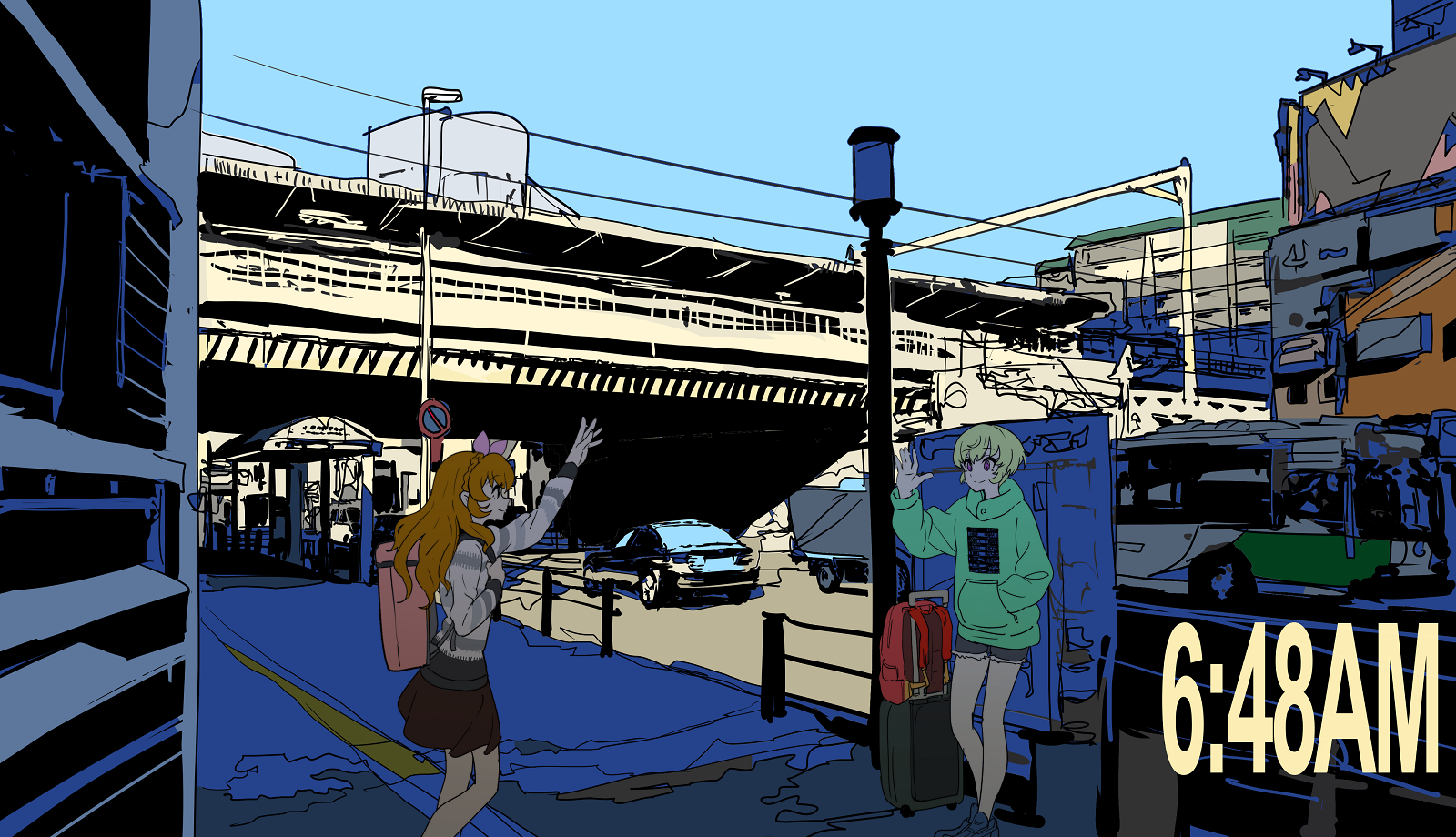 アイカツ! 待ち合わせ - 焦茶的插画.png