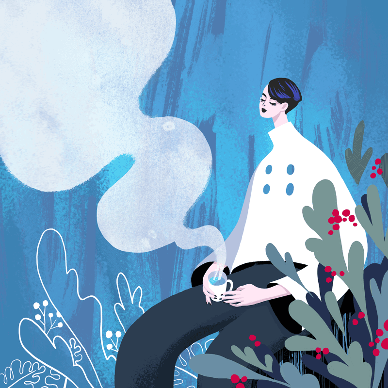 Animate Gif winter blues snow Lethe Steam.gif