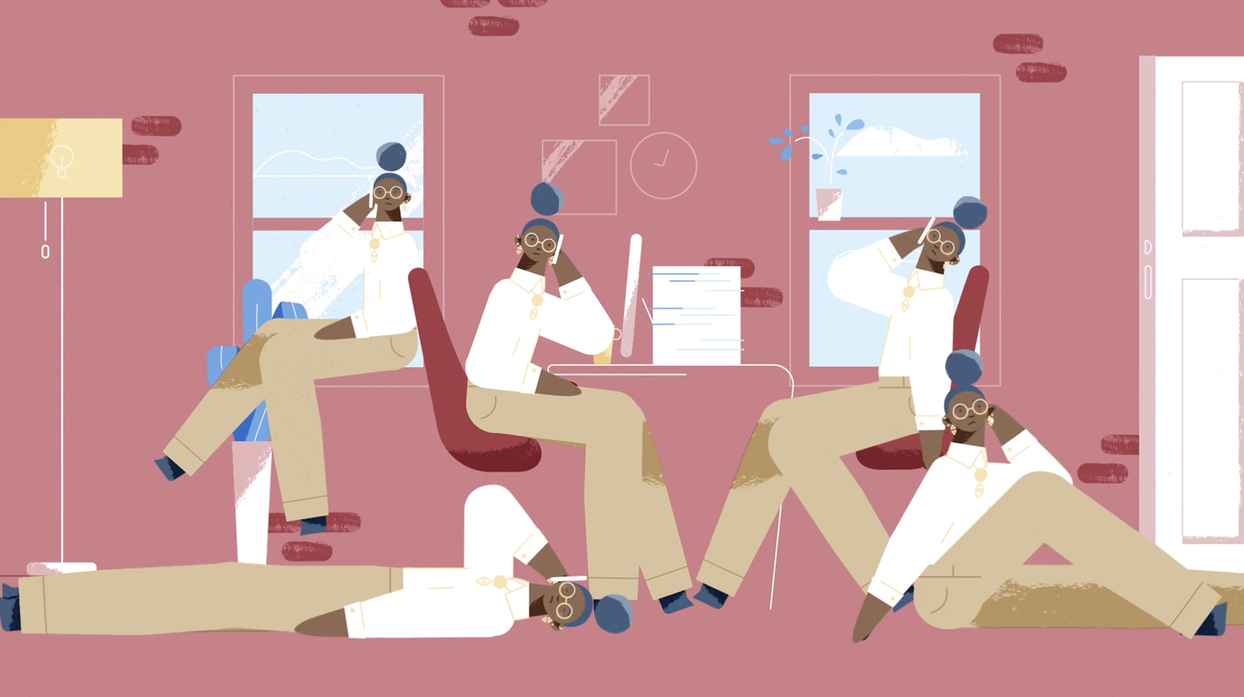 Capital One Explainer Video Illustrations on Behance.jpg