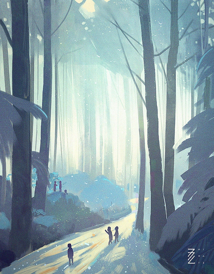 3-6月速涂总结插画创作习作风绽 - 原创作品 - 站酷 ZCOOL (29).jpg