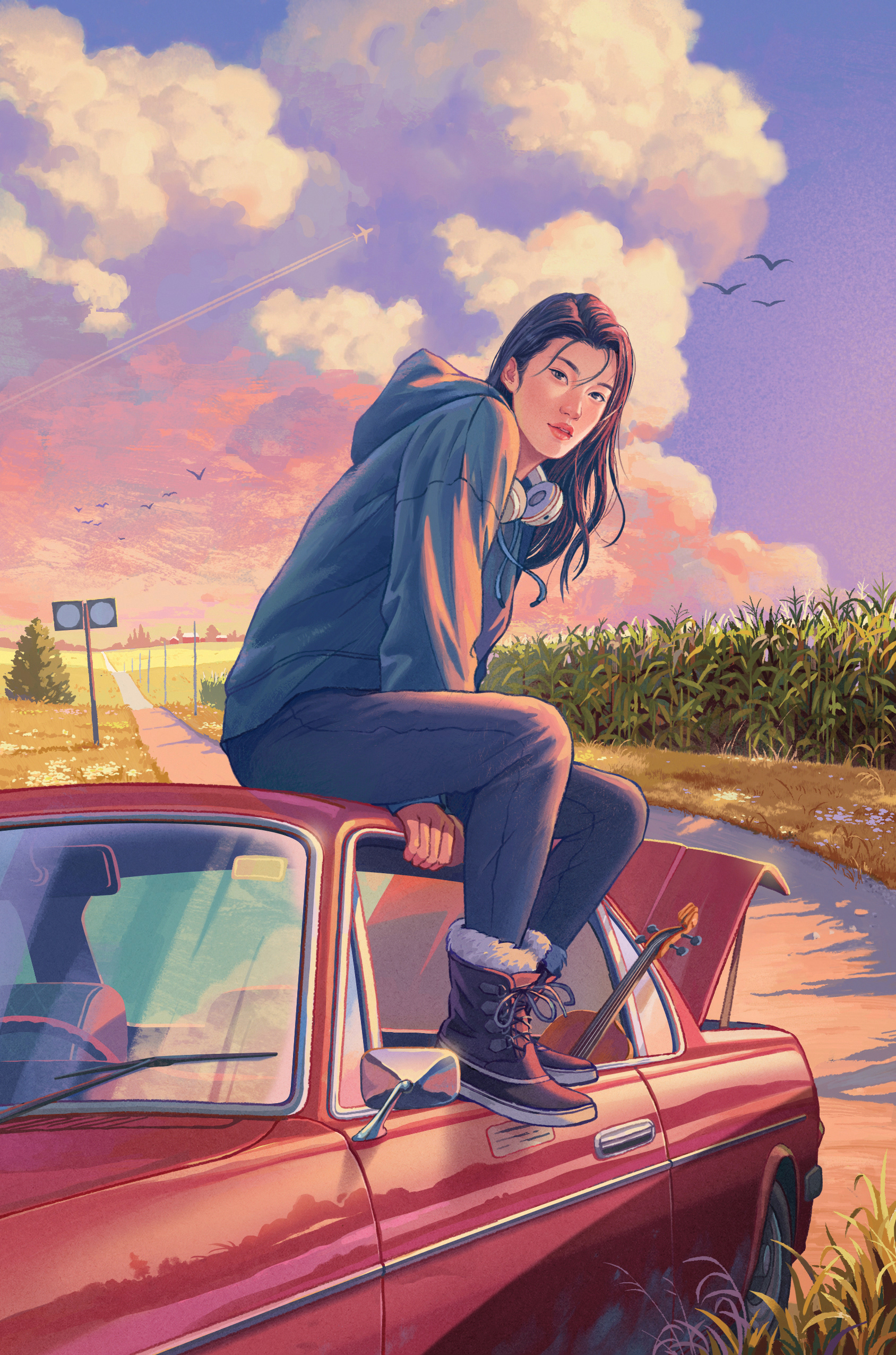 art book book cover Digital Art  ILLUSTRATION  photoshop romantic (2).jpg