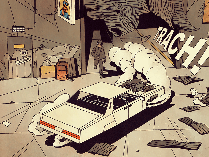 FUTURO DARKO Page 26 action atomic car city comic dark explosion futur.png