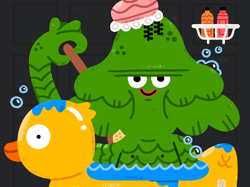 Creature black lagoon chocolate creature fun halloween illustration il.jpg