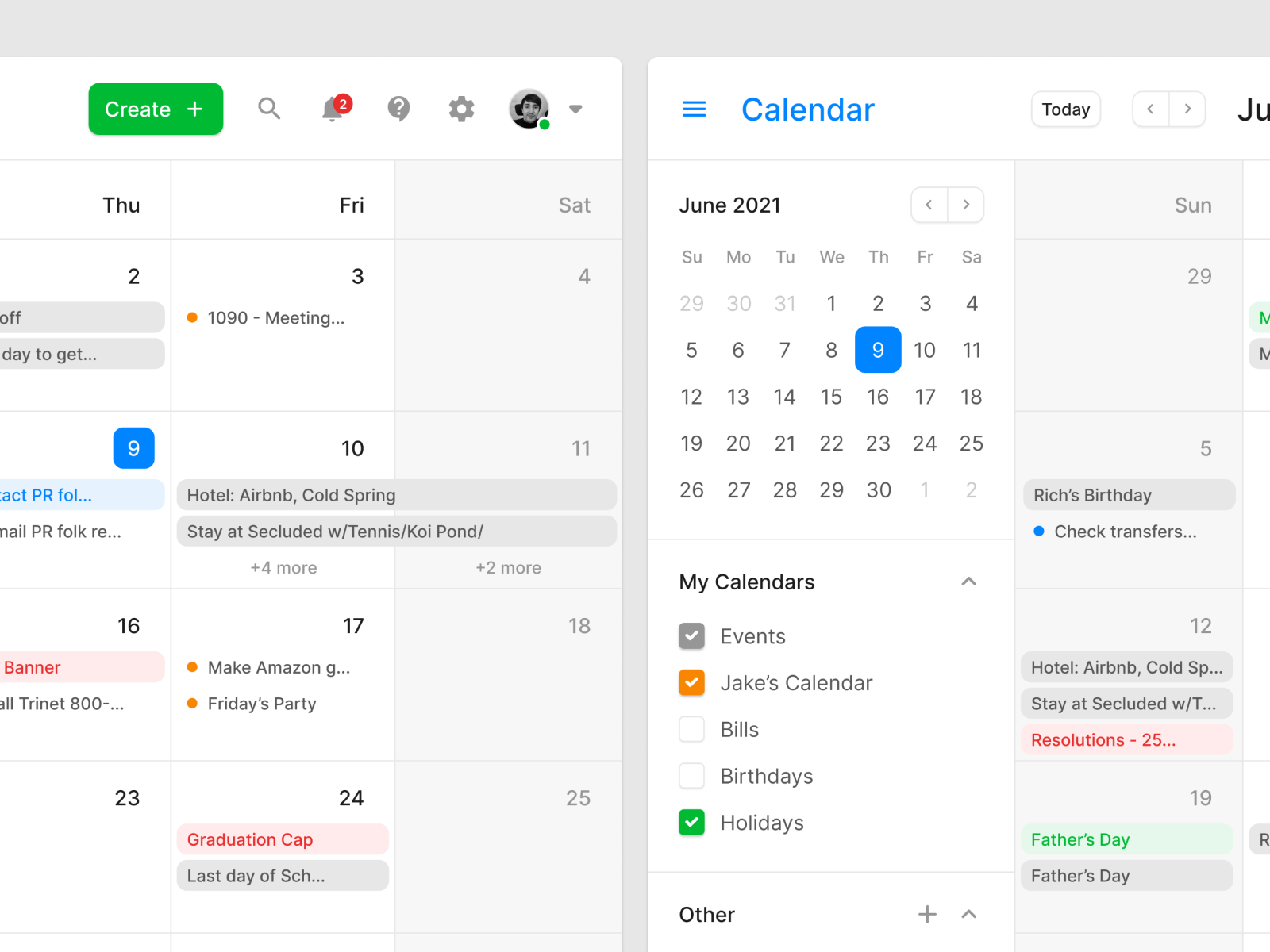 社区人工归类网页 Calendar UI calendar dashboard designsystem figma sketch task task lis.png